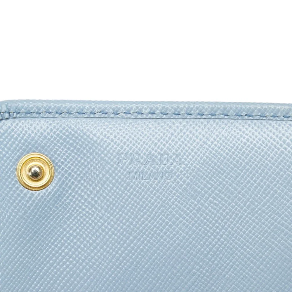 Authentic Prada Saffiano Logo Continental Flap Wallet - Picture 9 of 12